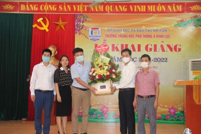 Khai giảng năm học mới 2021 – 2022, sáng ngày 05/9/2021 trường THPT A Bình Lục long trọng tổ chức lễ khai giảng năm học mới 2021-2022.